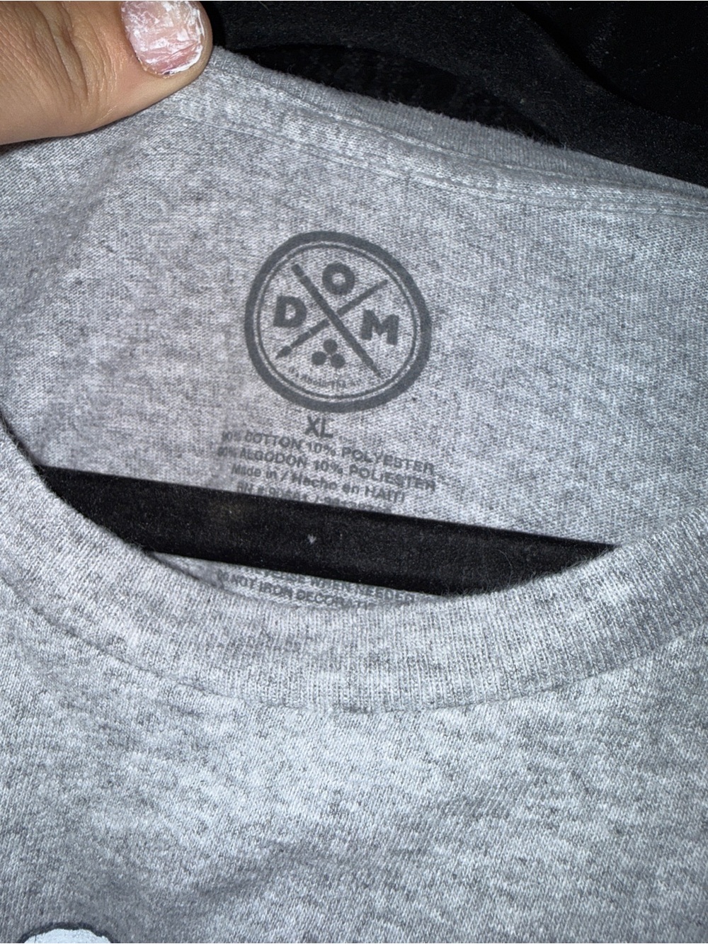 Graphic Crewneck T‑Shirt - Gray - Casual Men’s Shirt - Picture 4 of 4
